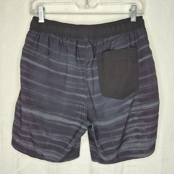 Vuori Lined Striped Gray and Black Kore Shorts Size Small - Picture 5 of 8